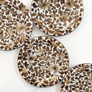 Autumn Flora Quarter Plate 1pc