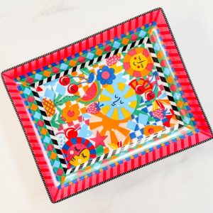 Rainbow Carnival Trinket Tray 1pc