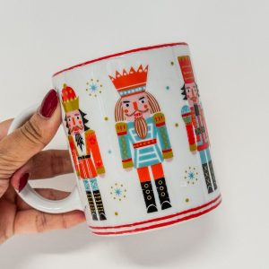 Holiday Nutcracker Mug 1pc