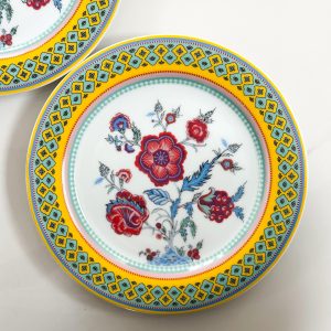 Florentine Bloom Ochre Plate 1pc