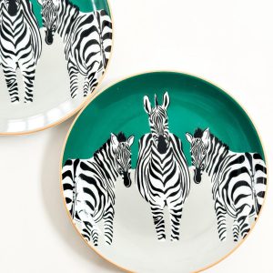 Zanzi Green Plate 1pc