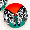 Zanzi Orange Plate 1pc