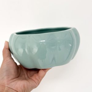 Teal Floral Glaze (Small) 1pc